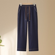 Mom Jeans Style Loose Pants - High Waist Fall Fashion for Women CK1224