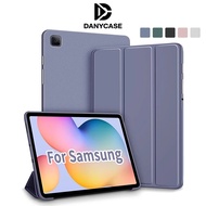 DANYCASE Sarung Flip Tablet Case For Samsung Galaxy Tab A8 10.5 S7/S8/S9/S10FE/S10/S6 Lite/A7 A9