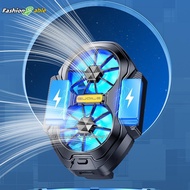 FAMY 1PC Game Cooling Baclip FS01 Dual Fan Rechargeable Mobile Phone Cooler Long Lasting And Stronge
