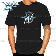 ✅In Stock COD Fashionable Cool New Motorcycle Rider T-shirt with Mv Agusta Harajuku Style Print