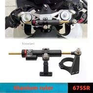 For CFMOTO 675SR 675SR-R Titanium Ruler 675 SR CF650-10 Motorcycle Accessories Steering Damper Stabi