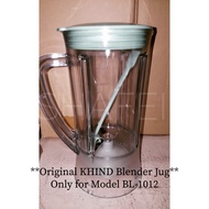 [Ready Stock] KHIND ORIGINAL Blender Jug Wet Mill BL1012 Balang Jug Blender BL-1012