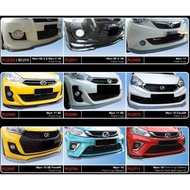 Perodua myvi G H SE advance front rear diffuser lip splitter skirt  2011 2012 2013 2014 2015 2016 20