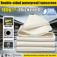⚡24 hours delivery⚡ canvas waterproof canvas canopy pvc tarpaulin waterproof heavy duty lorry canvas