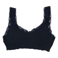 Bra Sport Wanita Olah raga KODE B800 | Bra V-Neck Aksen Renda Pad Busa ptt