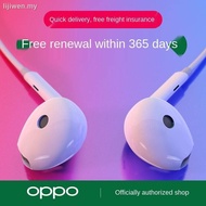 ORIGINAL IMPORT OPPO Reno2 2F 3 5 A94 A12 A15 A3S A5S A31 A54 A74 IN-EAR EARPHONE 3.5MM O-Fresh HiRes Deep Bass Earphone