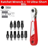 BROPPE | Bidirectional Ratchet Screwdriver 90 Degrees