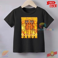 TUNG TUNG TUNG SAHUR CHILDREN'S T-SHIRT TUNG TUNG TUNG SAHUR