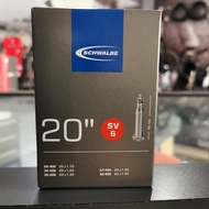 SCHWALBE INNER TYRE 20 x 1.10 1.35 1.40 1.50 406 SV6 40MM PRESTA KOJAK