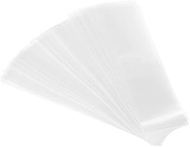 PATIKIL Pack of 400 Perforated Film PVC Shrink Tape for Caps 3.5 to 3.58 Inches 145 x 35 mm Clear