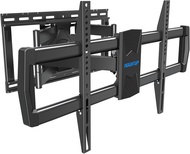 MOUNTUP TV Wall Mount Full Motion for Most 47"-90" Flat/Curved TVs, Swivel Tilt TV Mount for 65 70 7