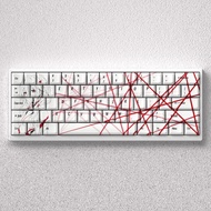 pbt keycaps cherry mx keycaps keycaps Wen Shaoqi Keycap Original Factory Height Engraved Opaque Five