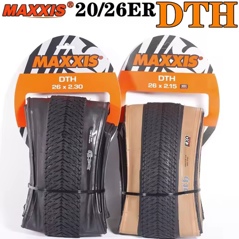 MAXXIS DTH(M147P) 26x2.3 26x2.15 20X1.75 Bicycle Tire MTB Mountain Bikes, EXO Full black and deep sk
