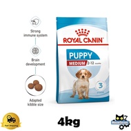 Royal Canin Size Health Nutrition Medium Puppy 4kg Dry Dog Food, RC Dog Food