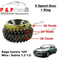 Speed Gear 5TH Gear + RING For Saga 12V Iswara Wira 4G13 4G15 4G92 Satria 1.3 1.5 1.6 NEW