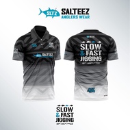 Salteez - Slow & Fast Jigging Fishing Jersey SHORT SLEEVE