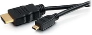 C2G 50615 4K UHD High Speed HDMI to Micro HDMI Cable (60Hz) with Ethernet for 4K Devices, Black (6 F