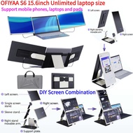 [Wondering] OFIYAA 15.6inch P2 S6 Portable Triple Monitor Two Screen DIY Screen Combination For Lapt