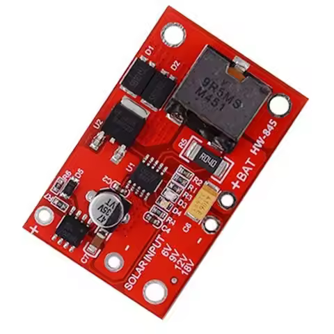 3S 3A 12V MPPT Red Solar Controller Module CN3767/CN3722 With LED Indicator For 18V Solar Panel Syst