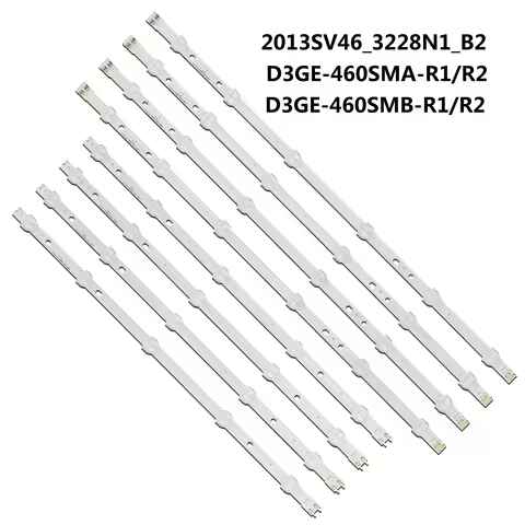 8pcs LED Strips UE46EH5450 UN46FH6203 UE46EH5300 UE46EH5050 UE46H6233 UN46FH6030 UN46H5303AG UN46H53