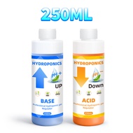 Yieryi Hydroponic pH Up Down Liquid pH Adjuster Water Balance Nutrient Regulator Solution for Indoor