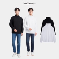 Insidemen Relax ILT020W3 Men's Long Sleeve Turtleneck Warm T-shirt