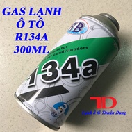 Môi chất lạnh R134A lon 300ml Ga lạnh điều hòa ô tô - Vật Tư Điện Lạnh Ô Tô Thuận Dung