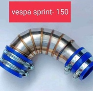 ท่อกรองเลส Vespa Sprint-150