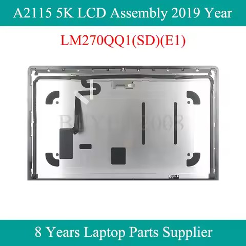 Original 27" A2115 5K LCD Display Assembly 2019 LM270QQ1(SD)(E1) For IMAC 27 Inch 5K A2115 LCD Scree