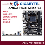 Used GIGABYTE F2A68HM-DS2 F2A68HM-S1 FM2 FM2+ r1.0 Motherboard Desktop Integrated AMD Motherboard