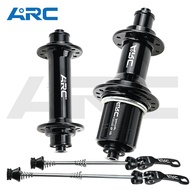 ARC Road Bike Hub 20/24 Holes 280g Aluminum Alloy 4 Sealed Bearing Hub 4 Pawls V Brake Road Racing B