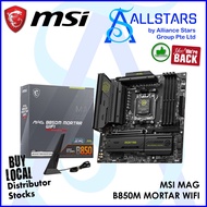 MSI MAG B850M Mortar WIFI AMD AM5 Mainboard (MB 8129 / 911-7E61-001) (Warranty 3years with Corbell)