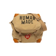 HUMAN MADE Canvas Shoulder Bag Brown Unused