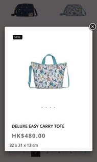 New Lesportsac  x Sesame Street Delux Easy Carry Tote (芝麻街購物袋限量）