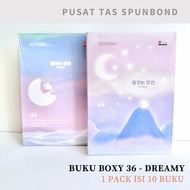 BOXY 36 NOTEBOOK - KOREAN NOTEBOOK - AESTHETIC NOTEBOOK