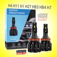 S8 55 Watt H4 H11 H7 H1 H27 Hb3 Hb4 H8 H9 880 9005 9006 Led Lamp