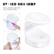16W Mini UV Lamp Gel Polish Nail Dryer UV Gel Curing Lamp USB Nail UV Light LED Therapy Light Nail A