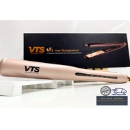 VTS Professional V12 Hair Straightener - Ceramic Rose Gold (Straight and Smooth with Extra Care & Co
