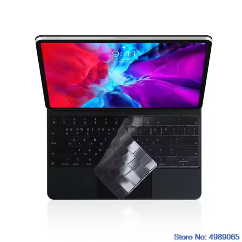 Euro US for Apple Magic Keyboard iPad Pro 12.9 2020 / iPad Pro 11 2020 Pro11 TPU Keyboard Cover Prot