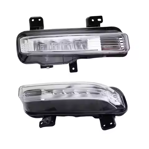 NEW-Car Front Fog Light Bumper LED Fog Lamp L2AB15A255A L2AB15A254A For Ford Explorer 2020-2025