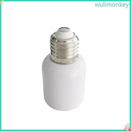 WU GU24 to E27 Light Bulb Socket Adapter Base Standard E27 Screw Base Bulb Socket