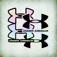 UNDER ARMOUR UNDER BRAND HOLOGRAM LOGO STICKER ARMOUR