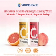9YOUNG-BASIC Vitamin C Effervescent Tablet (2 Bottles/20 Pcs)