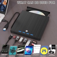 Seven-in-One USB3.0 External DVD Engraving Recorder TYPE-C Multi-Function CD Drive Extended Optical 