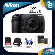 NIKON Z30 Mirrorless Camera NIKKOR Z DX 16-50mm & 50-250mm Nikon Vlogger Essentials Nikon Z30 with k