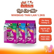 Whiskas seeds for adult cats, 3 flavors, 1.2Kg bag