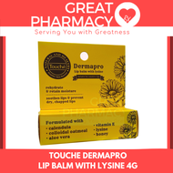 HLP TOUCHE DERMAPRO LIP BALM WITH LYSINE 4G