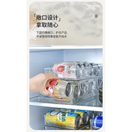Refrigerator Organizer Bins Soda Can Dispenser Beverage Transparent For Holder Fridge Freezer