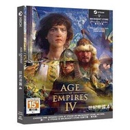 【cf電玩】Microsoft 微軟 PC 世紀帝國4  Age of Empire IV 中文 實體盒裝版 (全新)