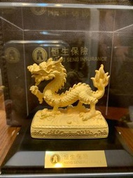 24K金 恆生保險金龍 24K gold dragon